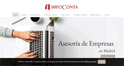 Desktop Screenshot of impoconta.es