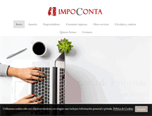 Tablet Screenshot of impoconta.es